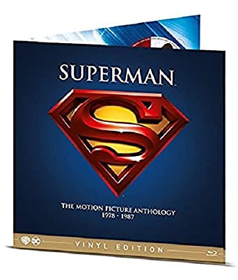 Superman Collection - 4-Disc Vinyl Vintage Set - Superman 1-4 (Blu-Ray)