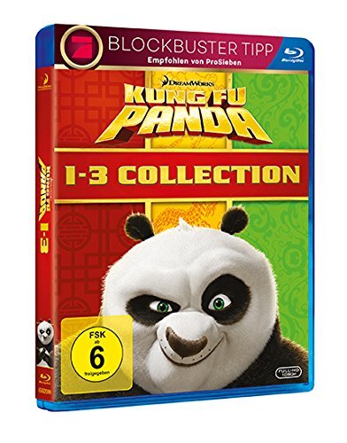 Kung Fu Panda 1-3 (Blu-ray)