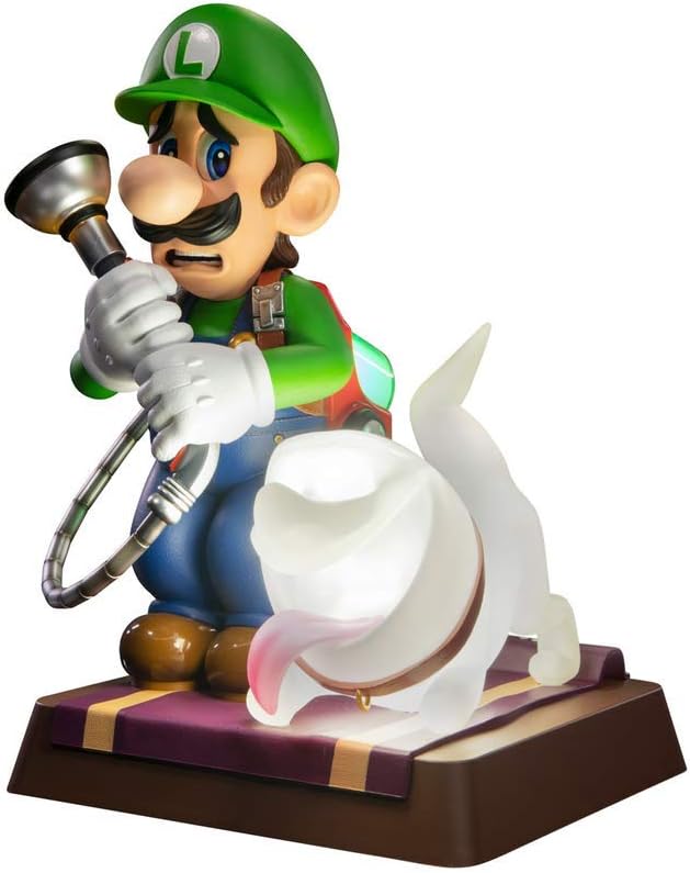 Luigi's Mansion 3, PVC Statue Luigi & Polterpinscher Collector's Edition