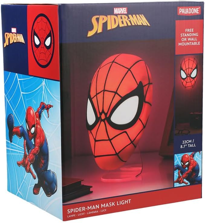 Spiderman Maskenlicht