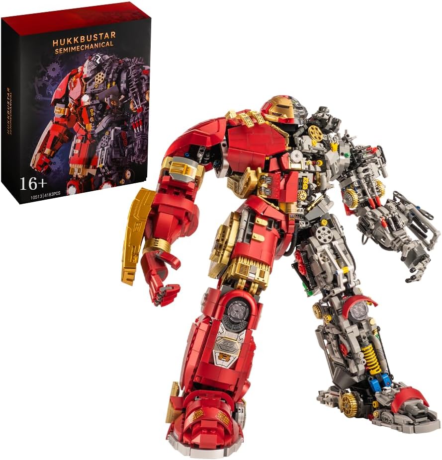 Auforua Technik Hulkbuster Modellbausatz, 4183 Teile 