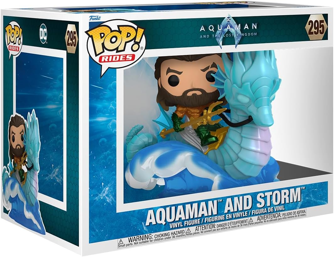 DC Aquaman On Storm - Funko POP! Ride Deluxe - Vinyl-Sammelfigur