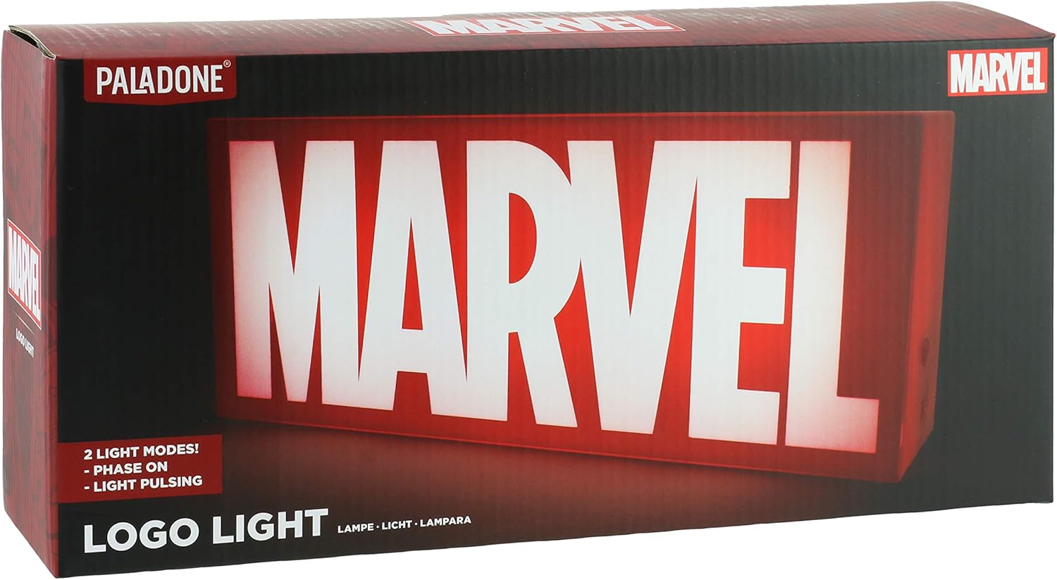 Marvel Logo Leuchtschild