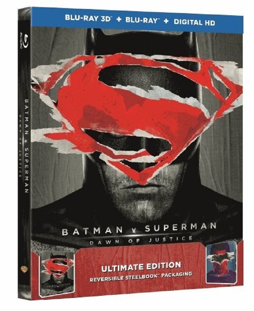 Batman v Superman: Dawn of Justice Steelbook – Ultimate Edition (3D Blu-ray)