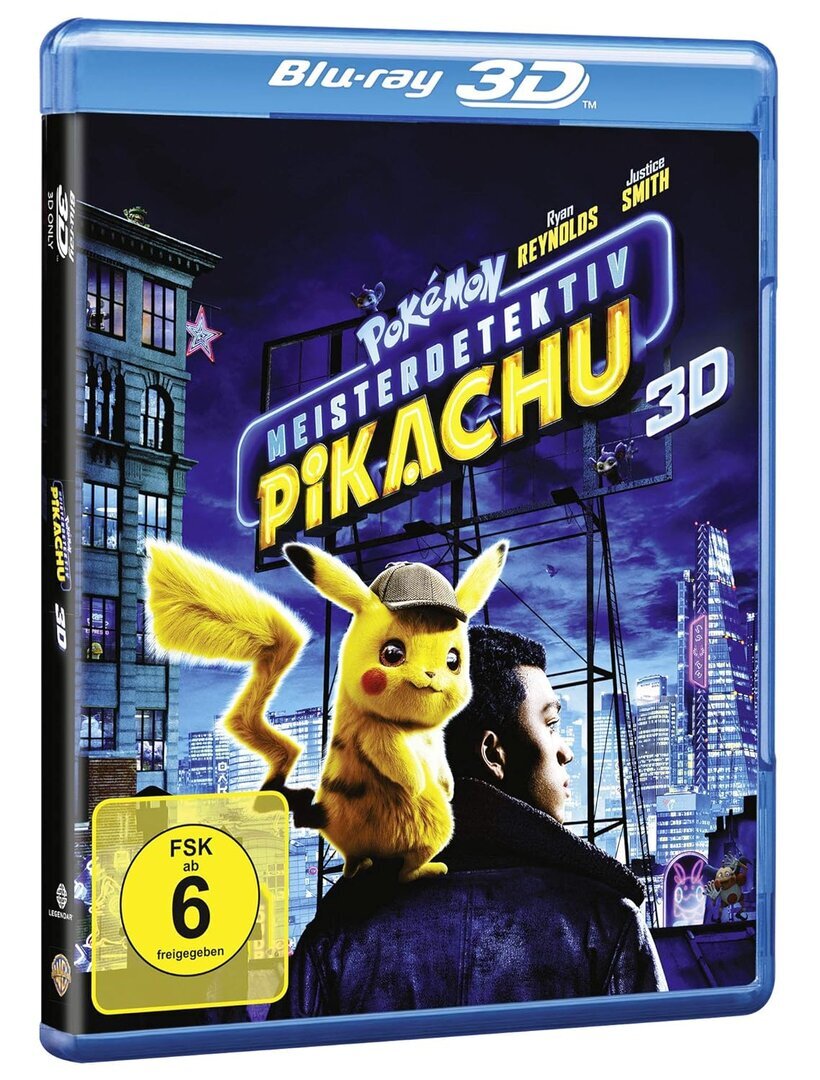 Pokémon Meisterdetektiv Pikachu 3D (3D Blu-ray)