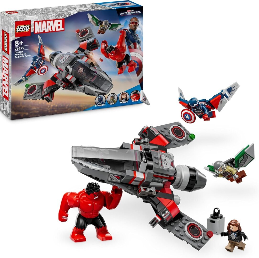 76292 LEGO® Marvel Showdown zwischen Captain America & Red Hulk