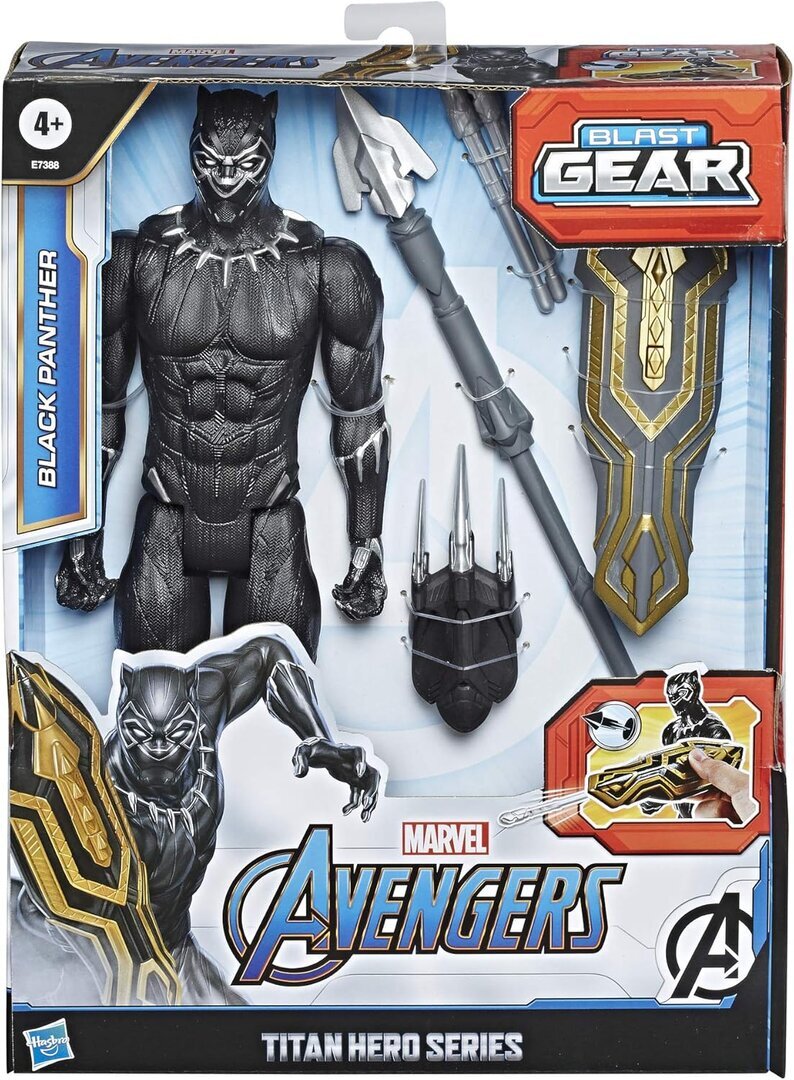 Hasbro Marvel Avengers Deluxe Black Panther Figur, 30 cm groß