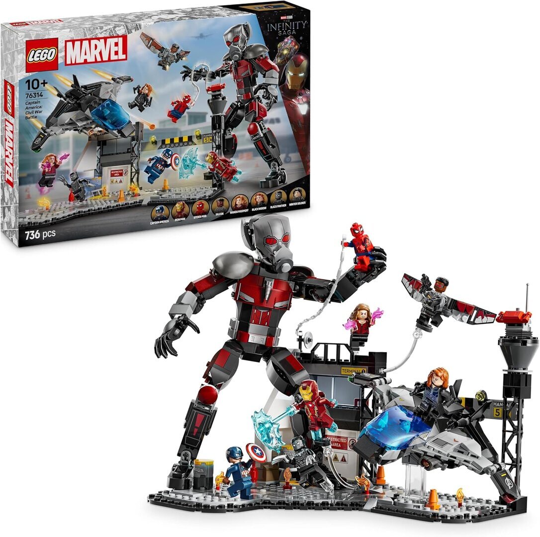 76314 LEGO® Marvel Captain America: Civil War Actionduell