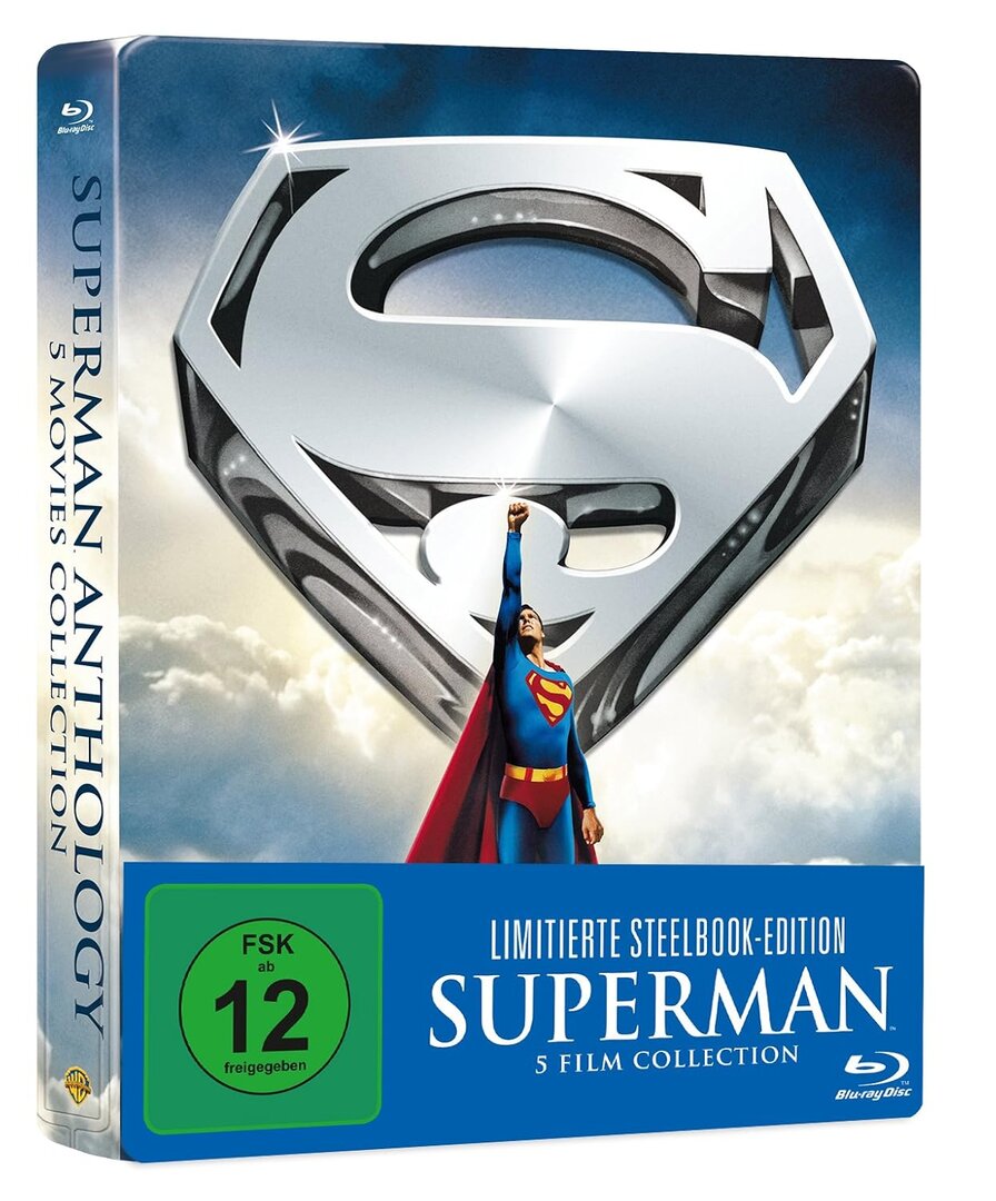 Superman 1-5: Die Spielfilm Collection 1978-2006 Steelbook exklusiv (Blu-ray)
