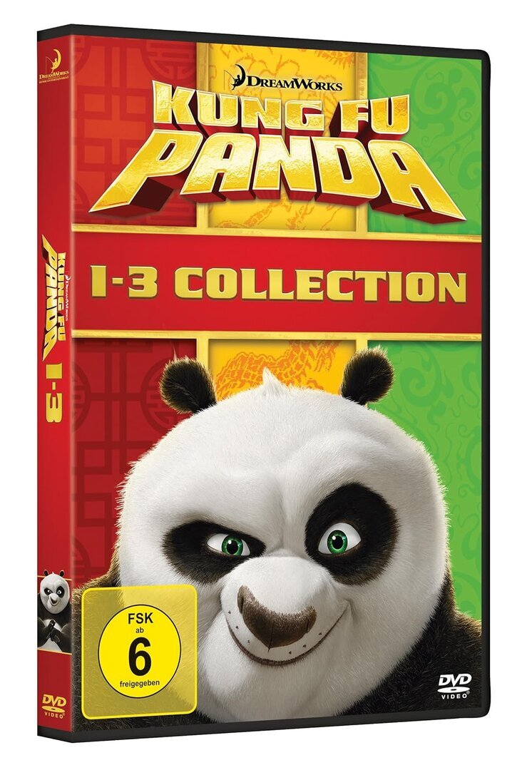 Kung Fu Panda 1-3 Collection (DVD)