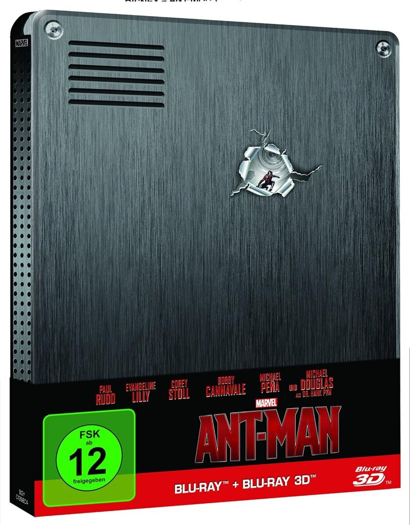 Ant-Man (Blu-ray & Blu-ray 3D) - Steelbook Limited Edition