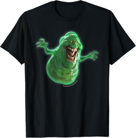 Ghostbusters Slimer Face Portrait T-Shirt
