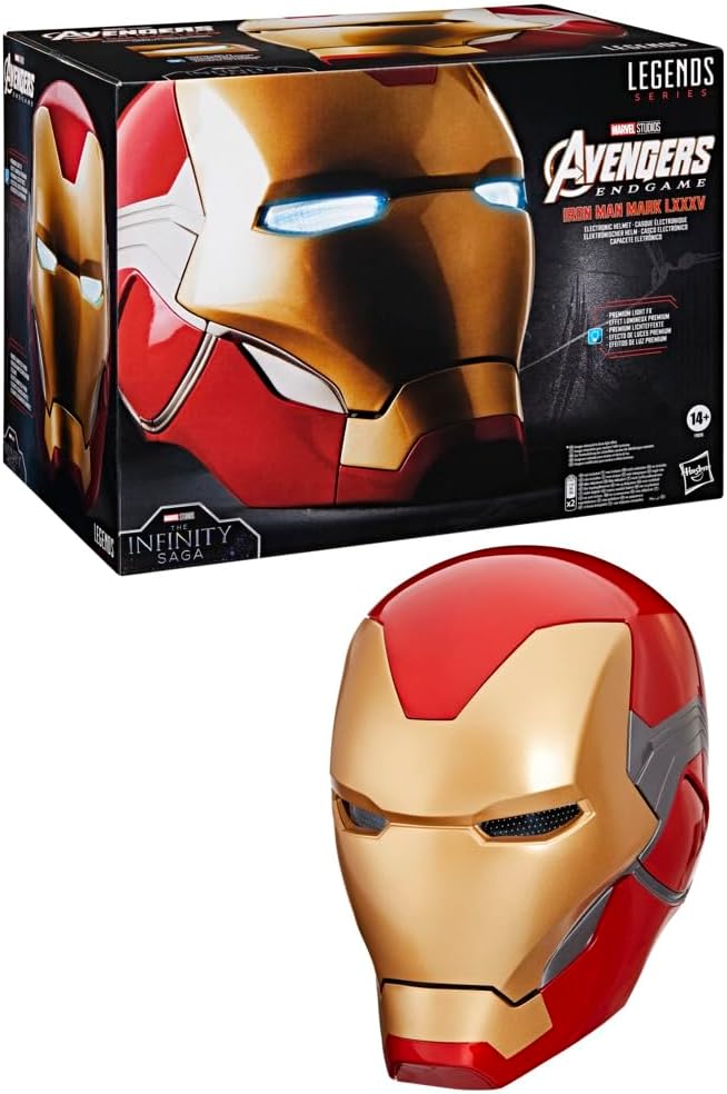 Marvel Avengers Iron Man elektronischer Premium Helm mit Lichteffekten